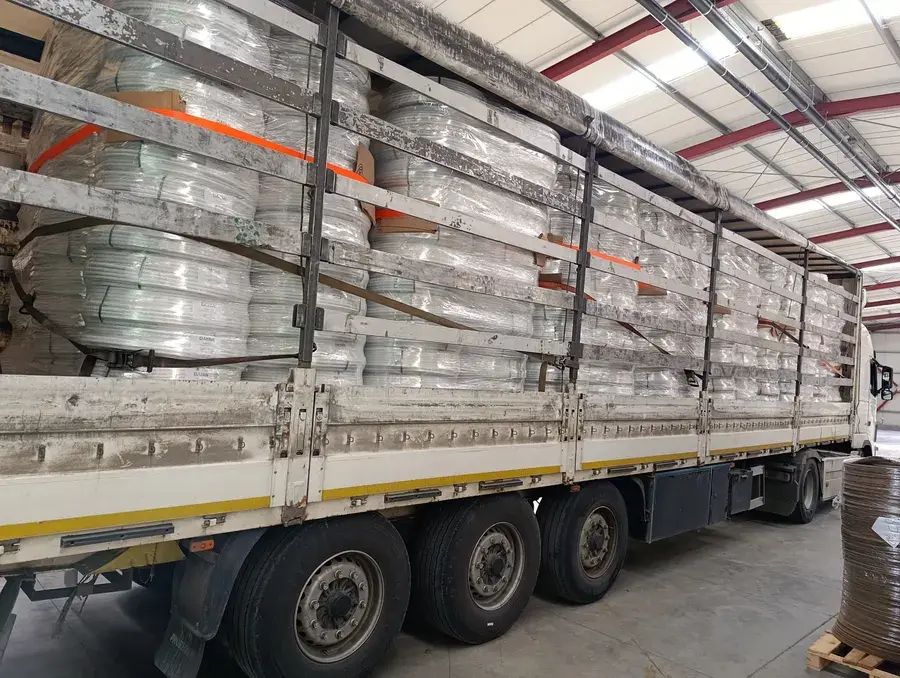 Komple yük yüklü dorse, Orta Asya hattı sevkiyatı